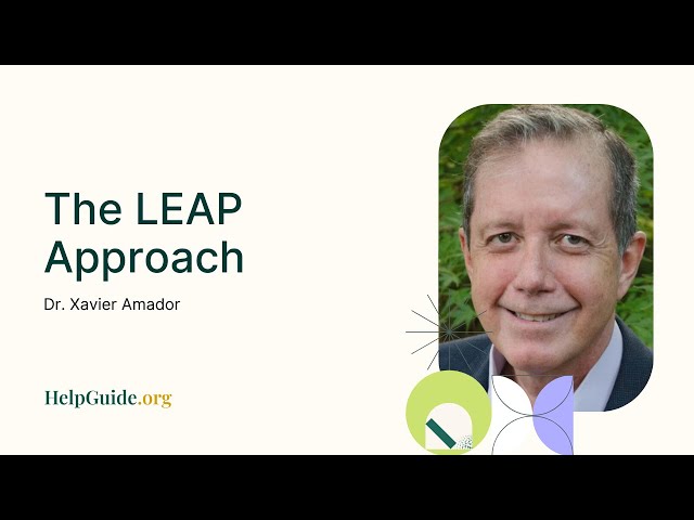 Dr.  Xavier Amador: The LEAP Approach (Part 5 of 12)